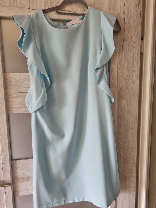 Elegancka sukienka cocomore 40 błękit