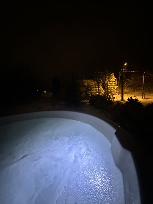 Mobilna Balia jacuzzi bania na kołach