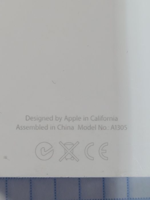 Перехідник APPLE A1305 mini Displayport to DVI ADAPTER
КОД