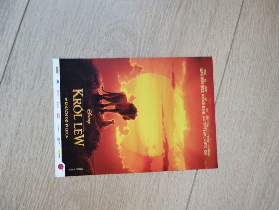 Ulotki filmowe Król Lew