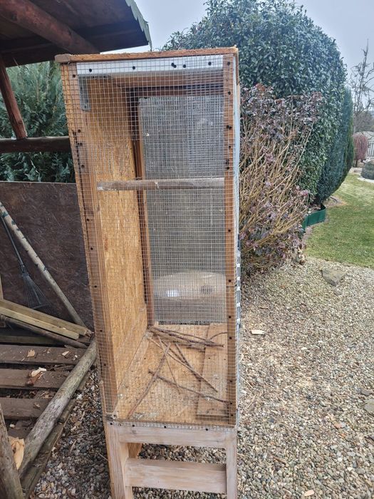 Klatka drewniana / woliera