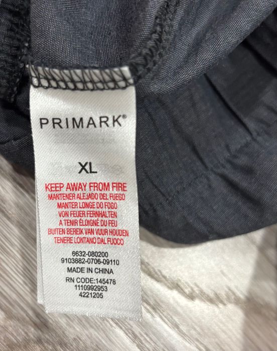Primark XL Хлопковые Мужские пижамные штаны xl пижама черные примарк primark спальные