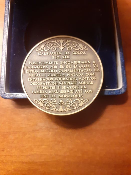 Medalha do Museu Nacional dos Coches - Numismática