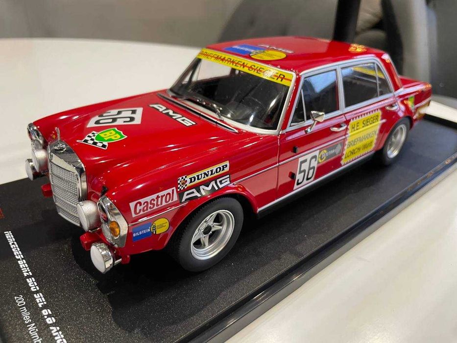 Mercedes Benz 1/18 43 W201 W108 AMG GT GT3 EVO DTM Ixo Werk83 Triple9