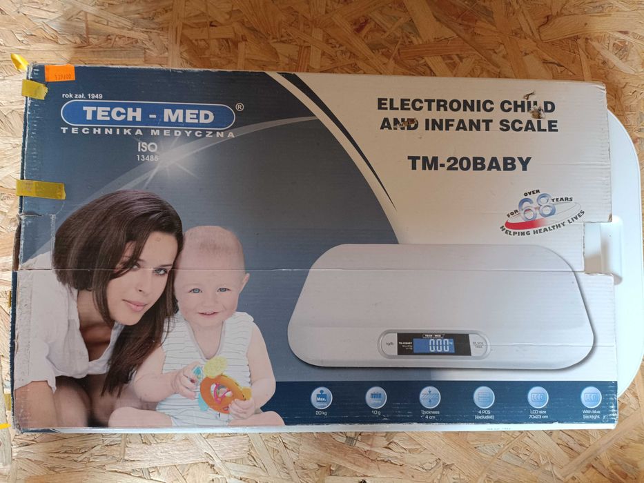 Waga do ważenia dzieci niemowląt TECH-MED 20BABY