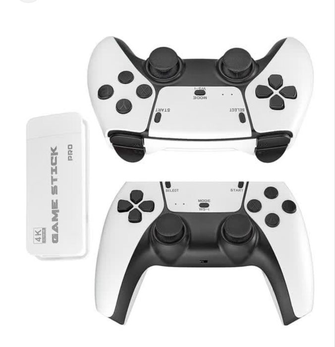 Приставка м 15 игровая консоль на 2000игр с беспроводными джойстиками