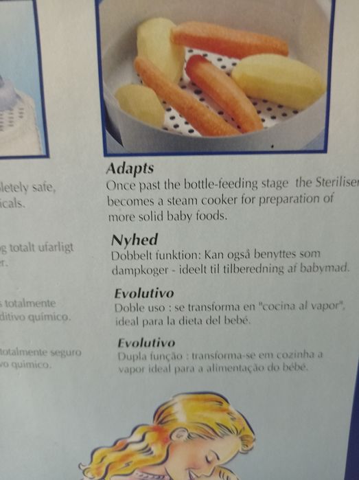 Estirilisador de biberões