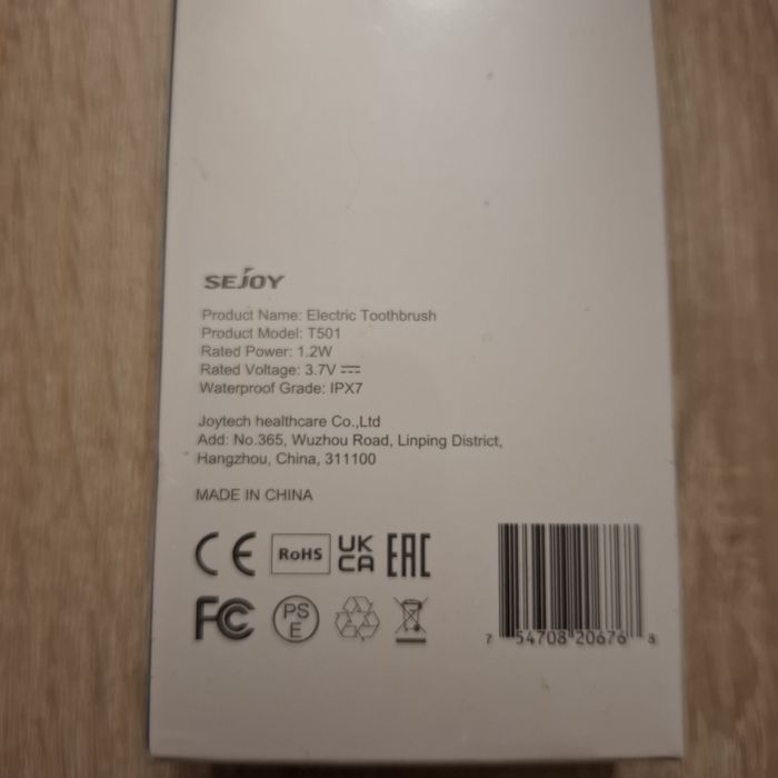 Elektryczna szczoteczka do zębów