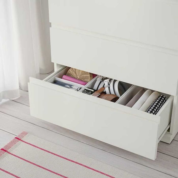 Kredens STORKLINTA Komoda, 6 szuflad 70x50x120 Malm Nowa w kartonach Okazja