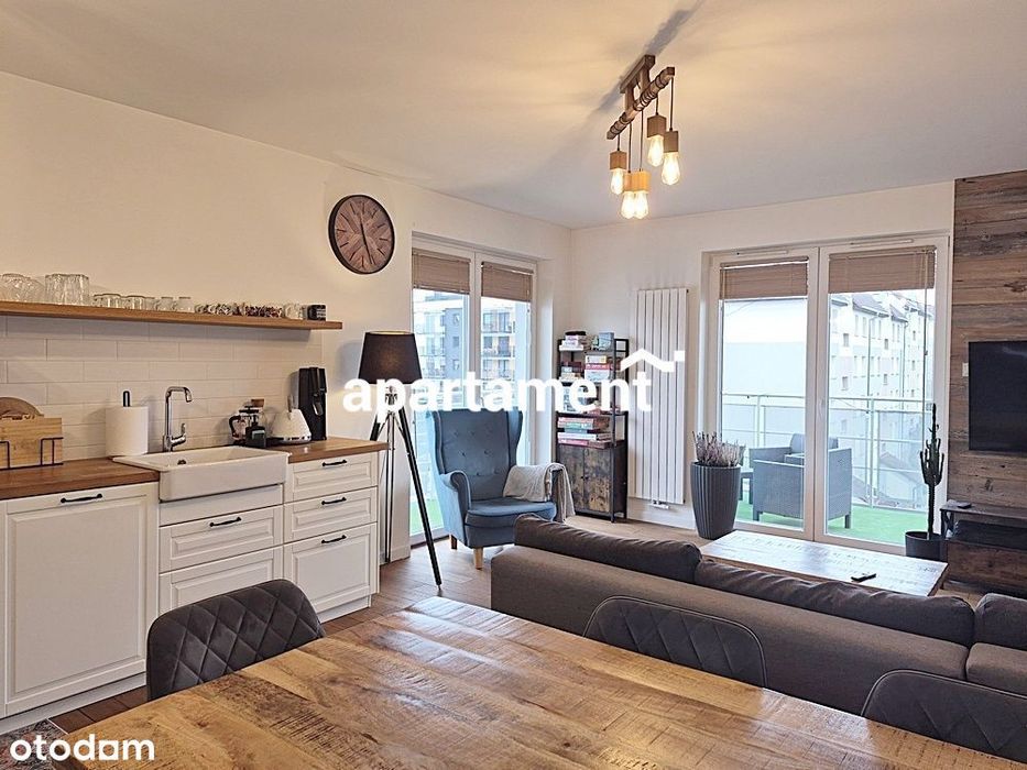 0% -3-pok. Polanka, nowy blok, 18 m2 taras