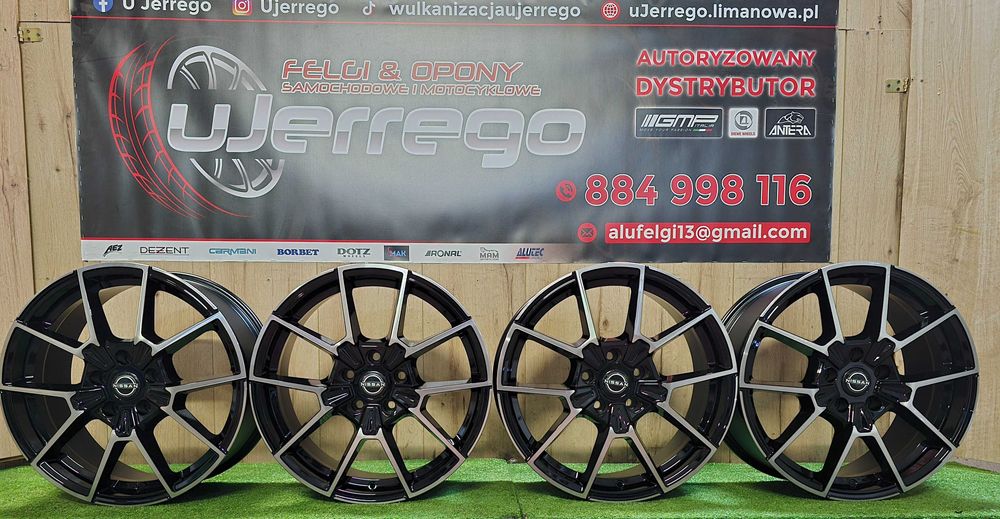 Nowe alufelgi NISSAN 17x5x114,3 -Juke,Leaf, Qashqai.,Townstar, X-trial
