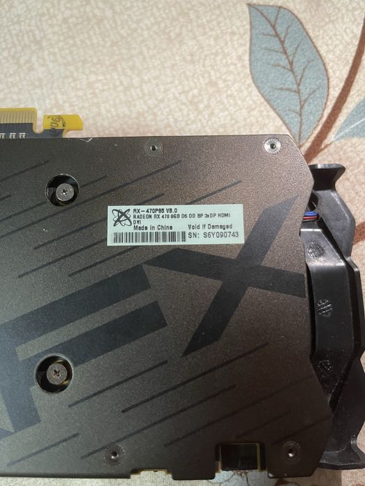 Відеокарта Amd Radione RX470 8GB