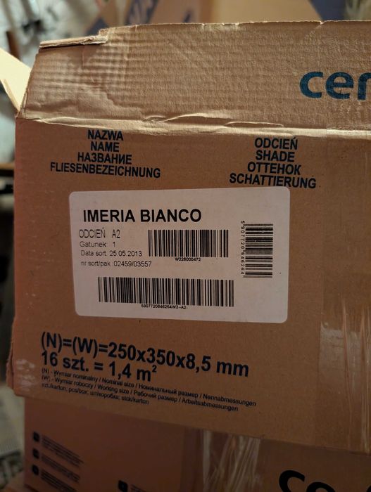 Nowe Cersanit IMERIA BIANCO. 30% taniej.