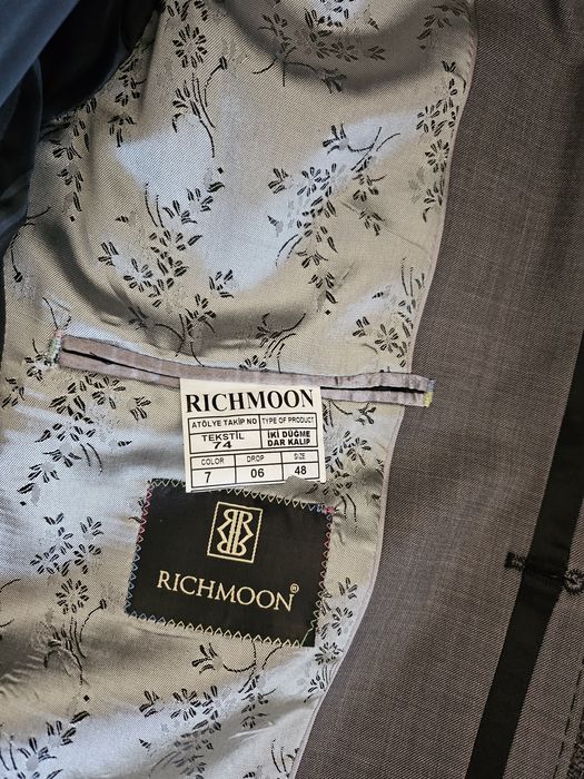 Garnitur męski szary