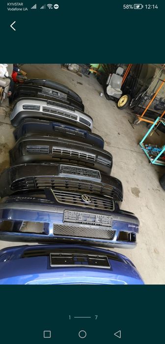 Бампер vw, мерседес, форд