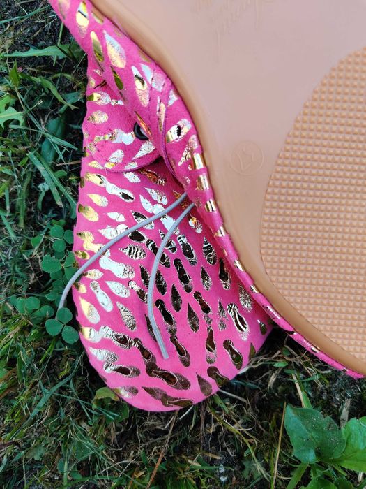 Anniel buty 38 39 nowe różowe złote