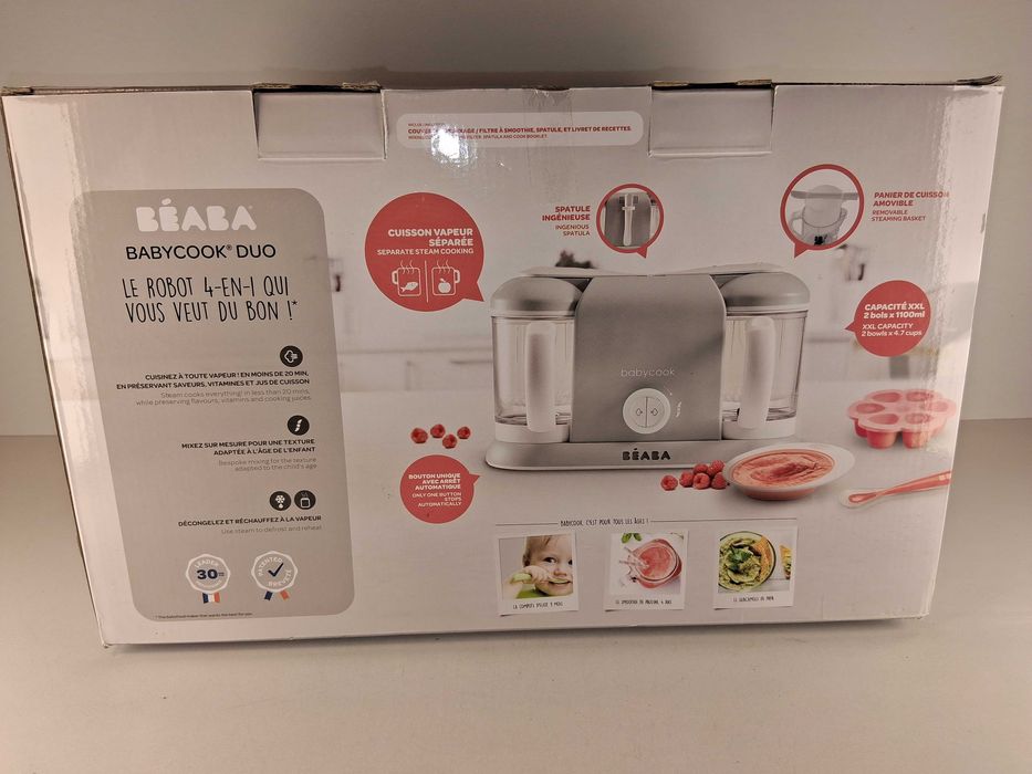 G100 Beaba Babycook Duo Robot Kuchenny Gotowanie Na Parze Blendowanie