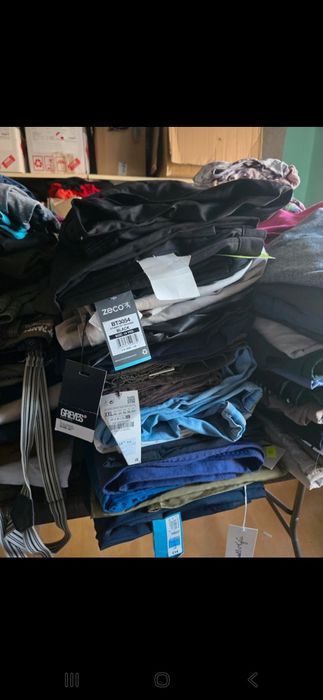 Spodnie meskie damskie 20 szt plus  prezent