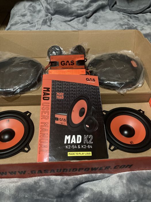 Компонентна акустика GAS  MAD K2-54