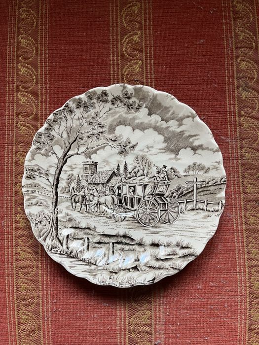 Conjunto de pratos pequenos - Myott Royal Mail