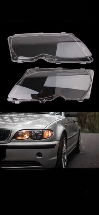 Скло фар BMW E46 і E39