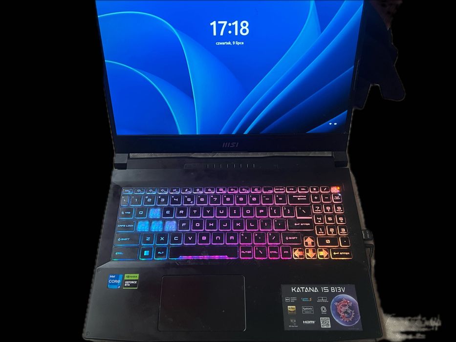 Sprzedam laptop MSI Katana