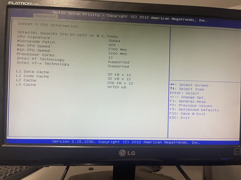 Комплект X79-SERVER DUAL Intel Xeon E5-2697 v2 x2 (24 (48) ядер 2.7 - 3.5GHz) / 128 GB DDR3 / 2x Кулер