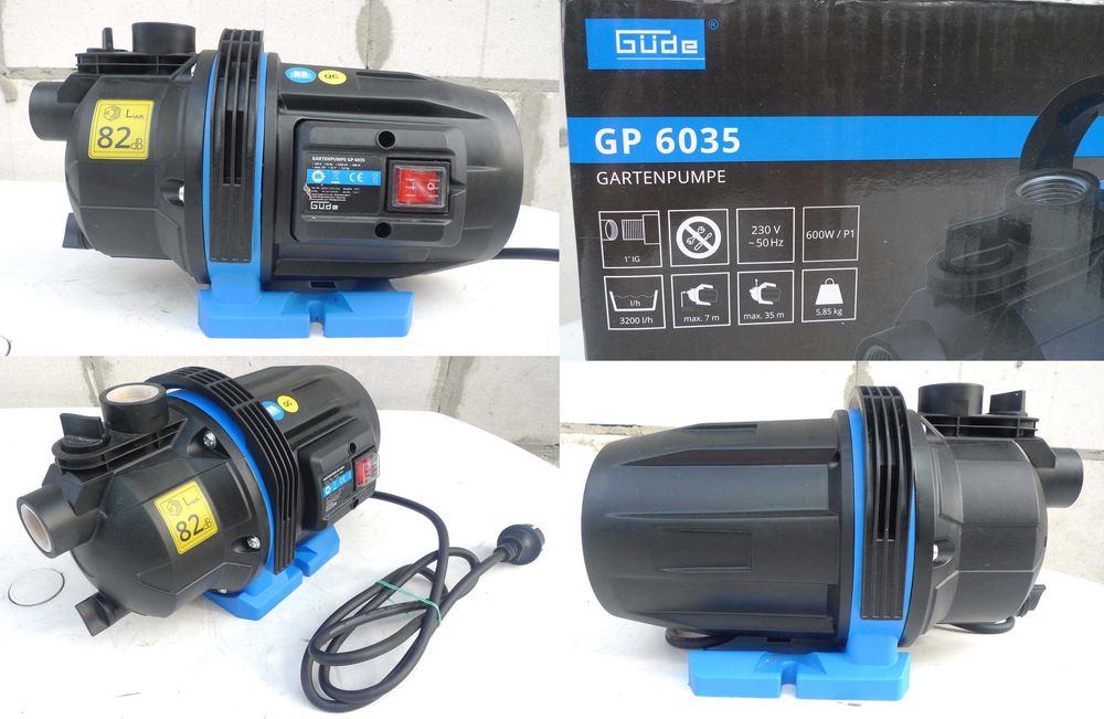 Pompa wody Güde 6035 600W 3200l/h ogród podlewanie basen oranżeria