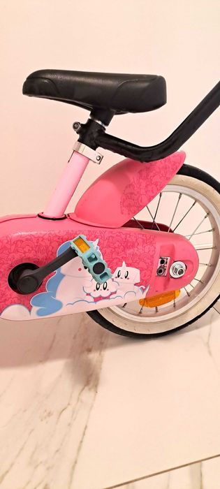 Rowerek rozowy B-TWIN