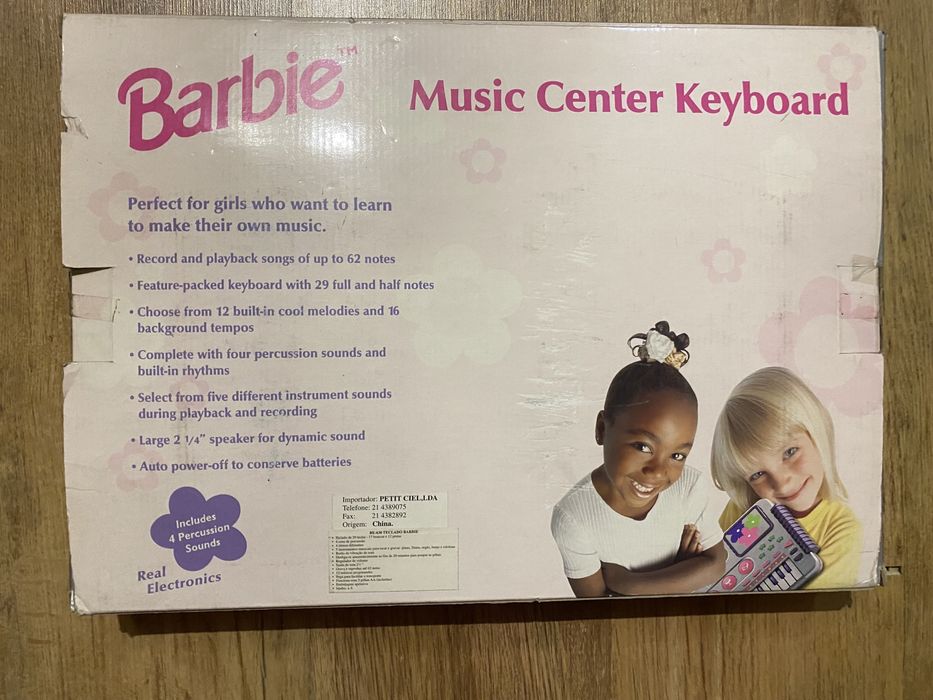 Barbie teclado - Music Keyboard - 1999