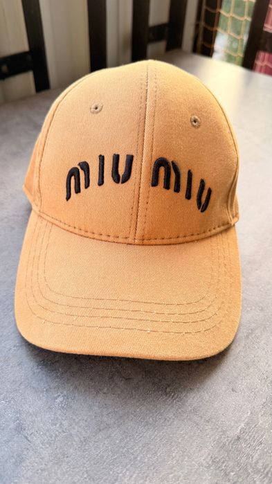 Czapka z daszkiem Miu Miu