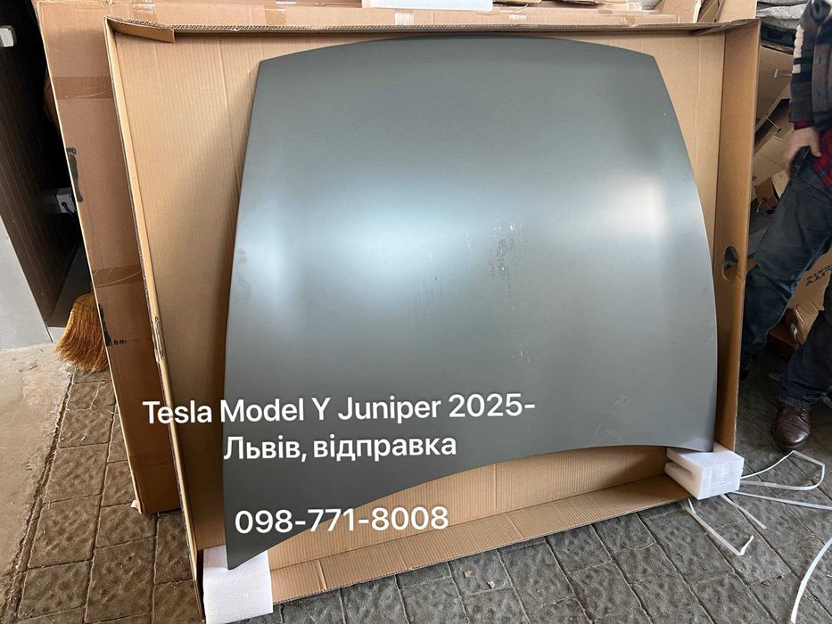 (Якісний) Капот Tesla Model Y Juniper 2025 2026 1932550-E0-D Тесла модель У Юніпер, Алюміній алюмінієвий