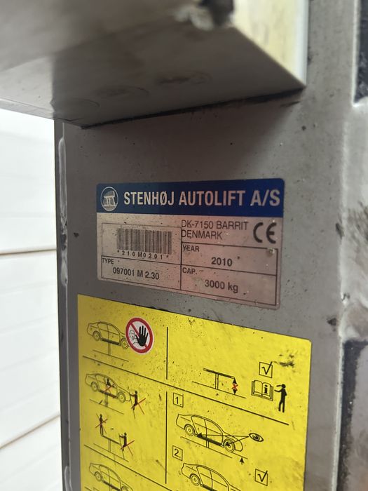 Podnosnik dwukolumnowy StENHOJ 3T