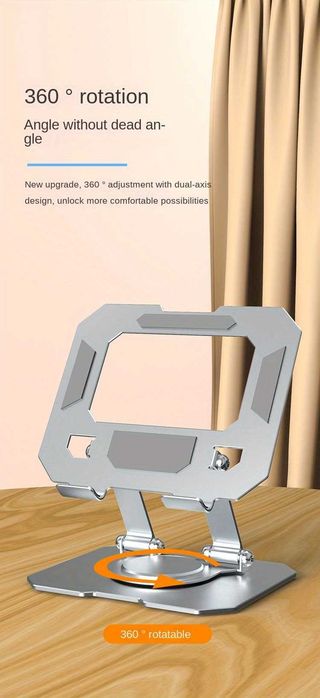 Suporte de metal regulável para tablets consolas telemóvel etc