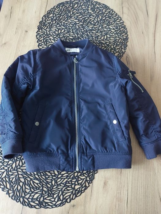 Kutrka bomberka chłopięca H&M 110 granatowa