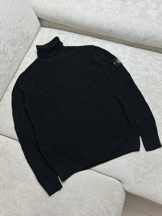 Гольф чорний  Stone Island | Аунтефік ОЛХ ДОСТАВКОЮ!