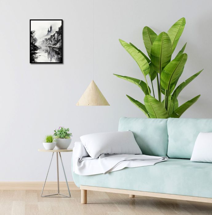 Plakat 30x40cm Mglisty Refleks