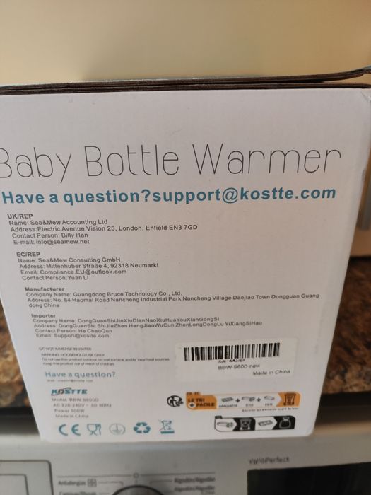 Aquecedor de biberões