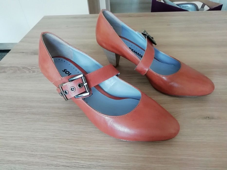 Półbuty skóra naturalna r. 37