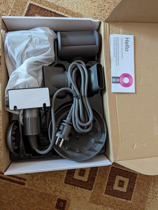 Фен Leafless Hair Dryer + 5 насадок