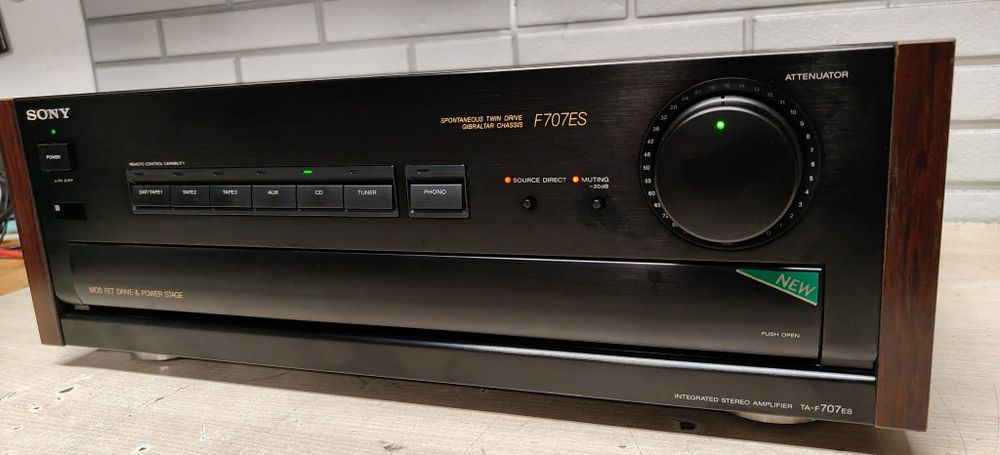 Wzmacniacz SONY TA-F707ES. Top HI-FI. SUPER STAN