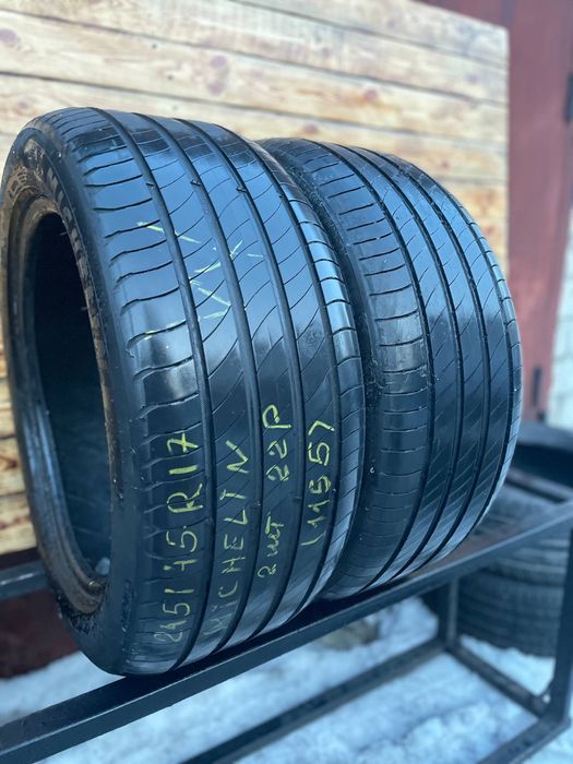Шини літні 245/45 r17 Michelin 22 рік стан супер