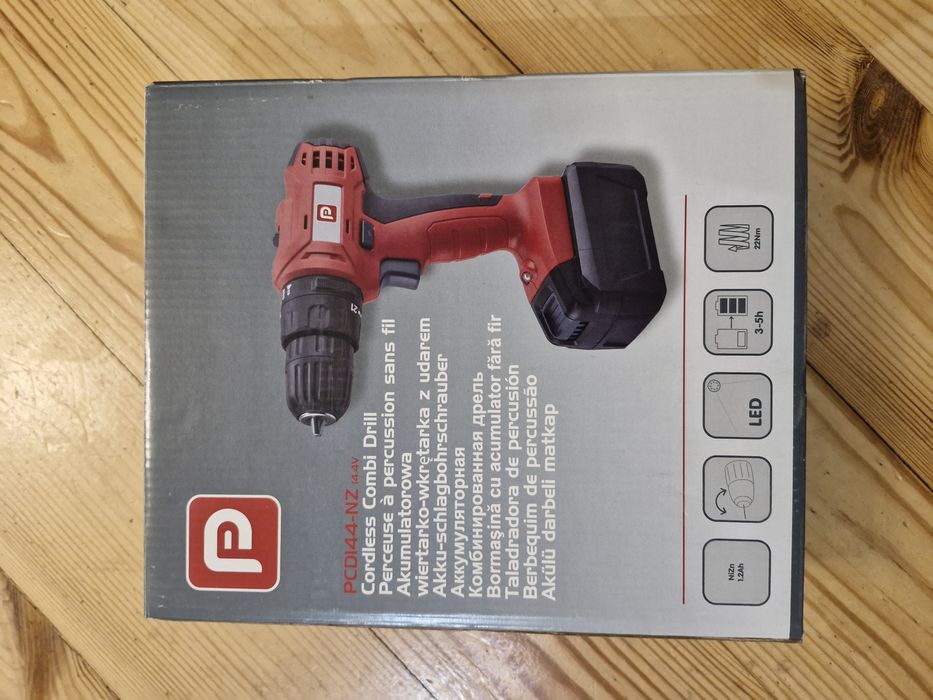 Wiertarko-wkrętarka Performance Power PCD144-NZ 14,4V + druga GRATIS