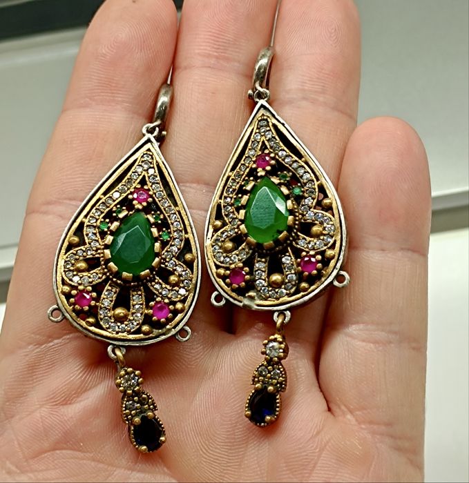 Серебряные серьги 925 пробы