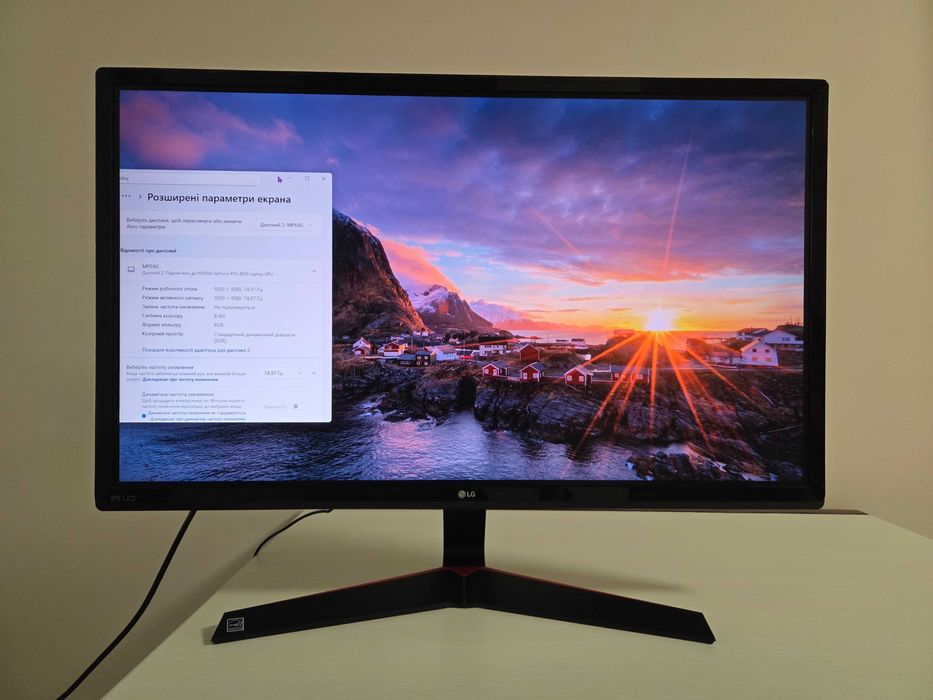 Монітор LG 27MP59G-P