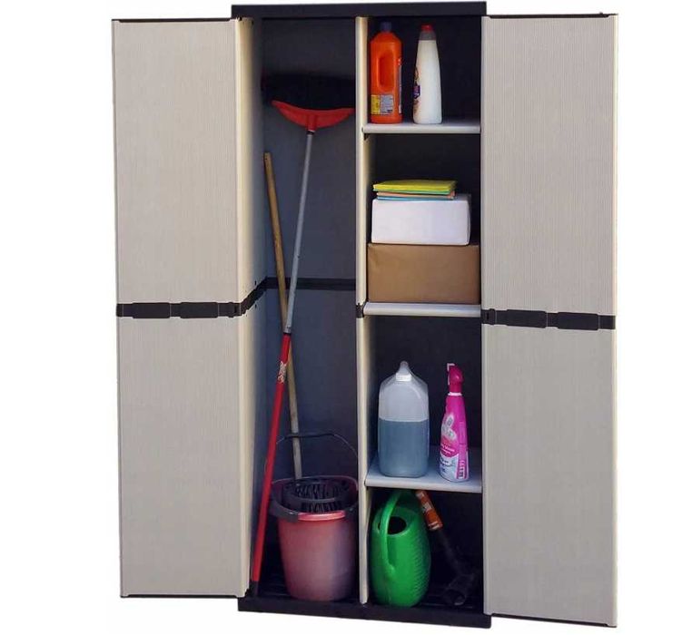 MONGARDI Szafa gospodarcza PP/PCV 68x40x165 cm