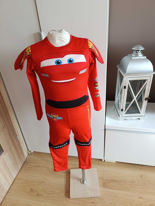 H&M strój przebranie ZYGZAK MC QUEEN McQueen AUTA CARS 110/116 (61)