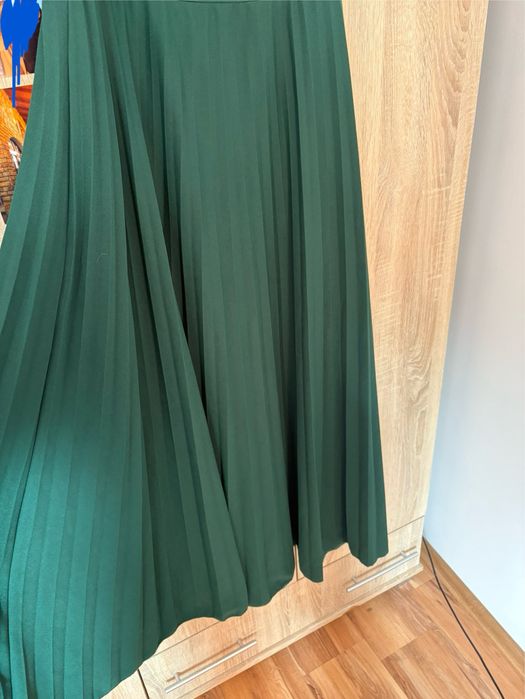 suknia butelkowa zieleń