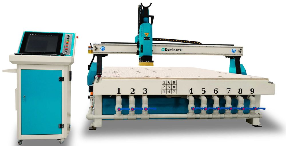 Фрезерний верстат з ЧПУ 2100х3050мм для нестінгу Dominant CNC: 13