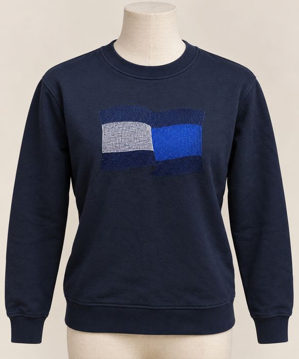 Tommy Hilfiger Tommy Icons – granatowa bluza rozmiar L